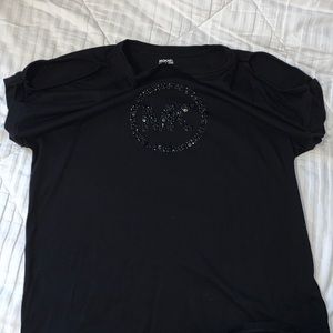 Black mk shirt
